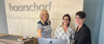 Teamfoto des Friseursalons Haarscharf in Hilzingen.