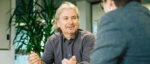 Thomas Rieger, betriebswirtschaftlicher Berater der Handwerkskammer Konstanz, im Beratungsgespräch.