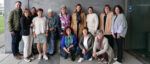 Gruppenfoto der Unternehmerfrauen aus dem Bezirk der Handwerkskammer Konstanz vor der Bildungsakademie Singen.
